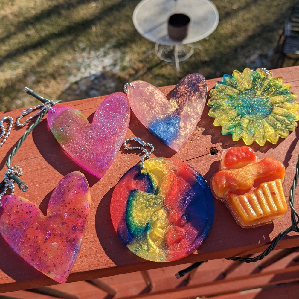 ADD ON 2 for $10 Resin Magnets & Key Chains, You Choose! Add on to any bundle! - Picture 4 of 17